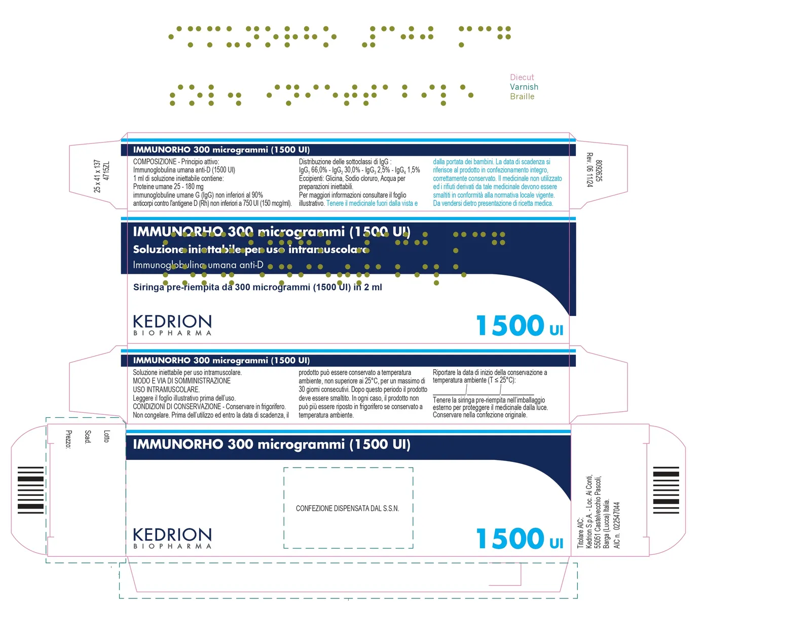 იმუნორჰო 300 მიკროგრამი (1500 სე) — ფოტო 1