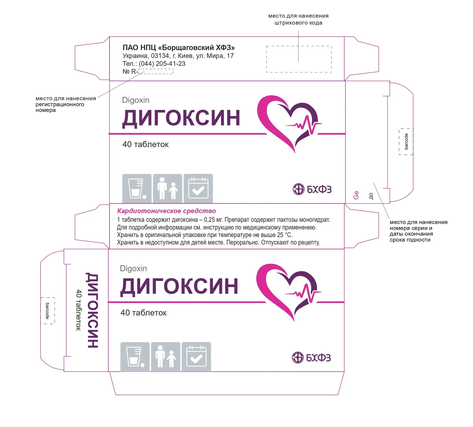 დიგოქსინი — ფოტო 1
