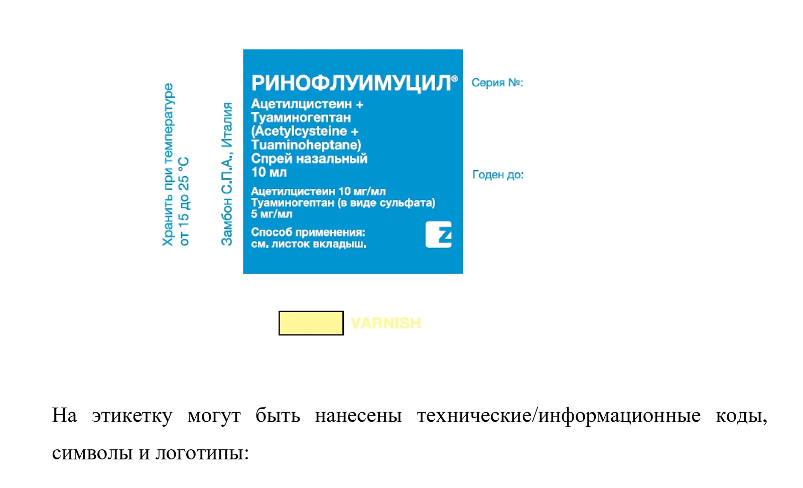 რინოფლუიმუცილი — ფოტო 1