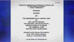 ვენეციის კომისია საქართველოს პარლამენტის მიერ მიღებულ რამდენიმე კანონთან დაკავშირებით დასკვნას აქვეყნებს