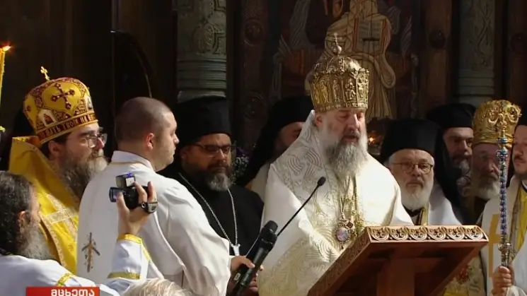 პატრიარქი: სვეტიცხოვლის დიდებულ ტაძარში შეკრებილნი ერთობით ვადიდებთ უფალს, დიდია დღეს ჩვენი სიხარულის და მადლიერების მიზეზი