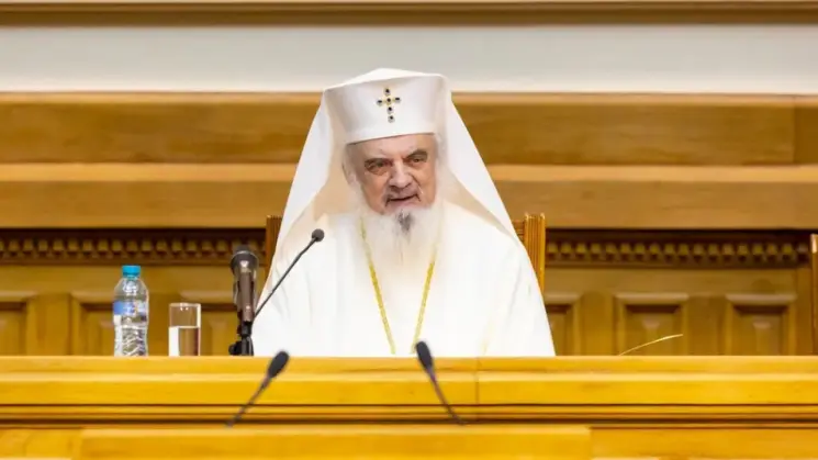 რუმინეთის პატრიარქი დანიელი სრულიად საქართველოს კათოლიკოს-პატრიარქ შიო III-ს საქართველოში ქრისტიანობის სახელმწიფო რელიგიად გამოცხადების 1700 წლისთავს ულოცავს