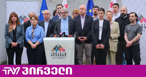 საქართველო ივანიშვილის გარეშე! - 25 ოქტომბერს, 19:00 საათზე, ოპოზიციის ალიანსი ერთობლივ კამპანიას იწყებს
