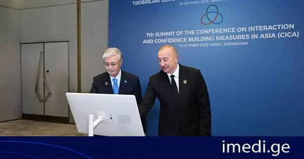 ალიევმა და თოყაევმა ტრანსკასპიური ოპტიკურ-ბოჭკოვანი მაგისტრალი გახსნეს, რომელმაც აზია და ევროპა საქართველოს გავლით უნდა დააკავშიროს