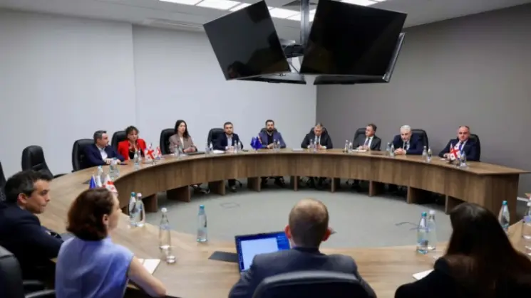 დავით ნარმანია მსოფლიო ბანკის ESPIRE მისიის წარმომადგენლებს შეხვდა