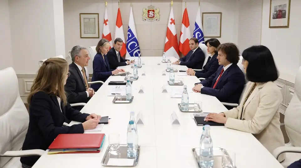 ირაკლი კობახიძე – ეუთო-ს მოქმედ თავმჯდომარესთან განვიხილეთ საქართველოსა და ეუთო-ს თანამშრომლობის საკითხები, ყურადღება გავამახვილეთ დიალოგის გაღრმავებასა და რეგიონული სტაბილურობის ხელშეწყობაზე