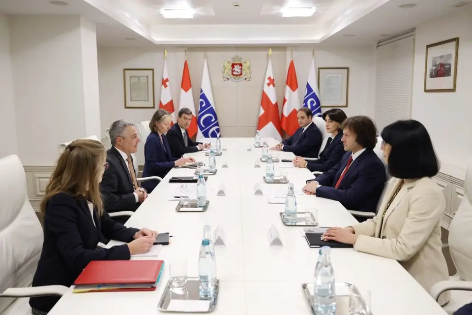 ირაკლი კობახიძე: „ეუთო-ს მოქმედ თავმჯდომარესთან შეხვედრაზე განვიხილეთ საქართველოსა და ეუთო-ს შორის თანამშრომლობის საკითხები, განსაკუთრებული ყურადღება გავამახვილეთ დიალოგის გაღრმავებასა და რეგიონული სტაბილურობის ხელშეწყობაზე“