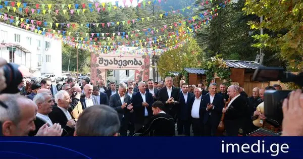 აჭარის მთავრობის თავმჯდომარე ზურაბ პატარაძე სახალხო დღესასწაულს „შუახევობას“ დაესწრო
