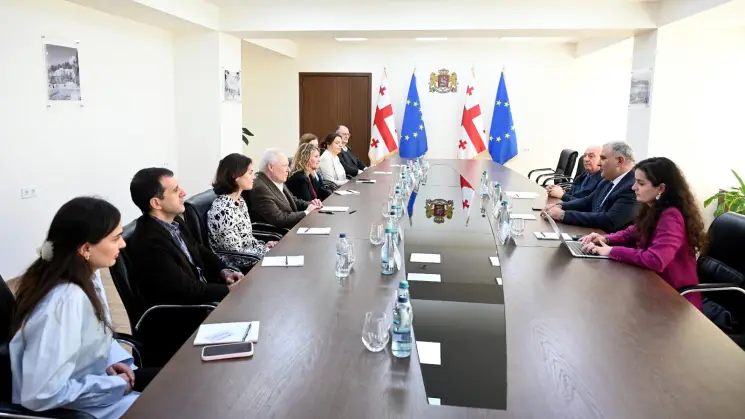 მიხეილ სარჯველაძე "ემორის უნივერსიტეტის" პროფესორებს შეხვდა