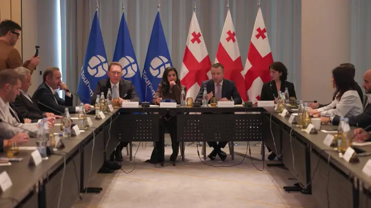 საქართველოში ოფიციალური ვიზიტით მყოფმა გაეროს ტურიზმის ორგანიზაციის გენერალურმა მდივანმა, კერძო სექტორის წარმომადგენლებთან შეხვედრა გამართა