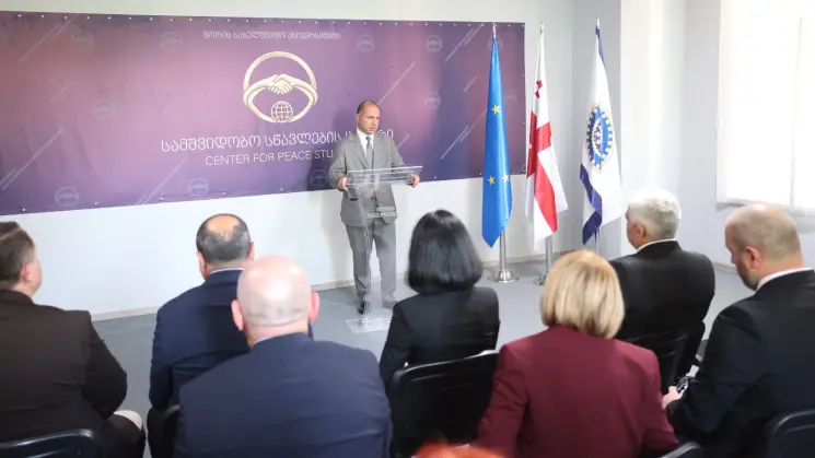 გორის სახელმწიფო უნივერსიტეტში სამშვიდობო სწავლების ცენტრი გაიხსნა