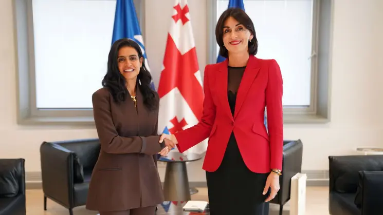 მაკა ბოჭორიშვილი გაეროს ტურიზმის მსოფლიო ორგანიზაციის გენერალურ მდივანს შაიხა ნასერ ალ ნუვაისს შეხვდა