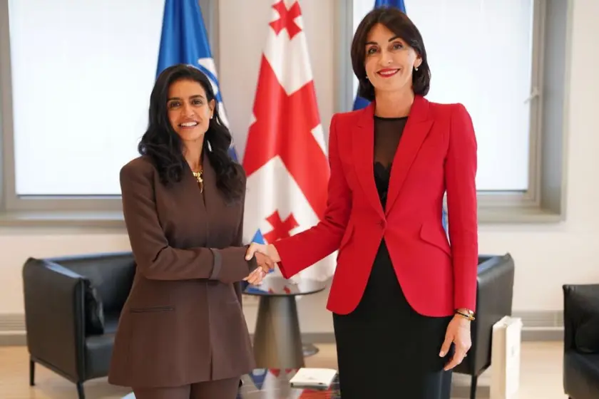 მაკა ბოჭორიშვილი გაეროს ტურიზმის მსოფლიო ორგანიზაციის გენერალურ მდივანს შაიხა ნასერ ალ ნუვაისს შეხვდა