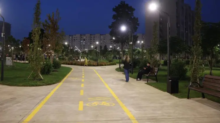 სამგორის რაიონში, ე.წ. სამხედრო დასახლებაში დედაქალაქში სიდიდით მეორე პარკი გაიხსნა