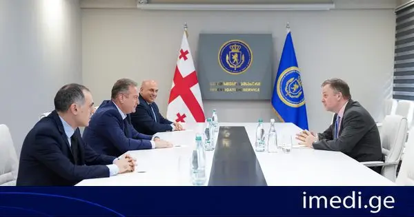 მერაბ გამყრელიძე გაერთიანებული სამეფოს დანაშაულის წინააღმდეგ ბრძოლის ეროვნული სააგენტოს წარმომადგენელს შეხვდა
