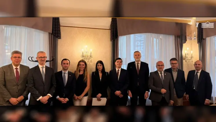 საქართველოს პარლამენტის დელეგაციამ პრაღაში, ჩეხეთის კვლევითი ცენტრების ექსპერტებთან შეხვედრები გამართა
