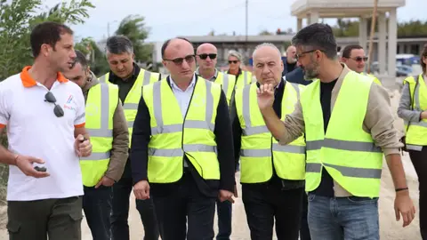 სოლომონ პავლიაშვილი სამეგრელო-ზემო სვანეთის რეგიონული ნარჩენების განთავსების ობიექტის მშენებლობის მიმდინარეობას გაეცნო
