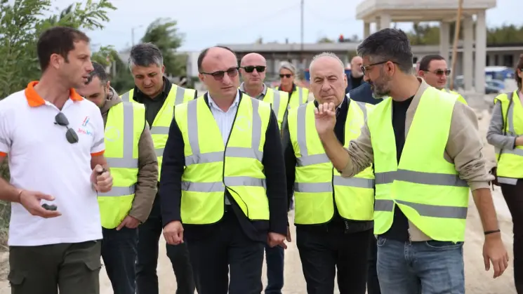 სოლომონ პავლიაშვილი სამეგრელო-ზემო სვანეთის რეგიონული ნარჩენების განთავსების ობიექტის მშენებლობის მიმდინარეობას გაეცნო