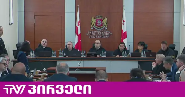 ენმ სხდომაზე საკონსტიტუციო სასამართლოს მოსამართლეთა კოლეგიის აცილებას ითხოვს