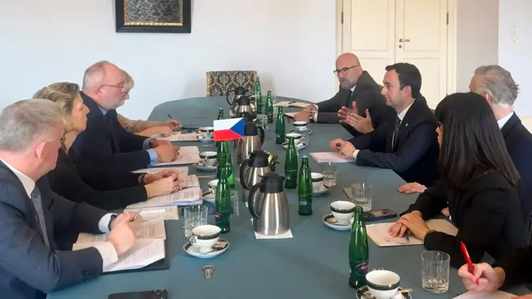 საქართველოს საპარლამენტო დელეგაციამ ჩეხეთის საგარეო საქმეთა სამინისტროს წარმომადგენლებთან შეხვედრა გამართა
