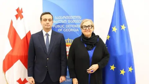 სახალხო დამცველი გერმანიის ელჩს შეხვდა