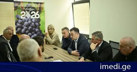 დავით სონღულაშვილი: რაჭაში რთველი შეუფერხებლად მიმდინარეობს