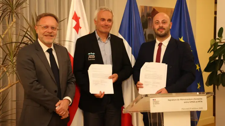 "მთის ტრასების სააგენტო" საფრანგეთის სამთო კურორტებთან თანამშრომლობას იწყებს
