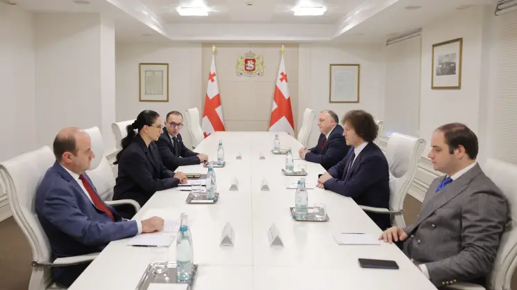 ირაკლი კობახიძე სომხეთის რესპუბლიკის გენერალურ პროკურორს ანა ვარდაპეტიანს შეხვდა