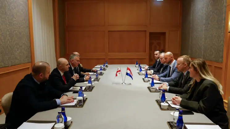 პაატა სალია ხორვატიის იუსტიციის მინისტრს შეხვდა