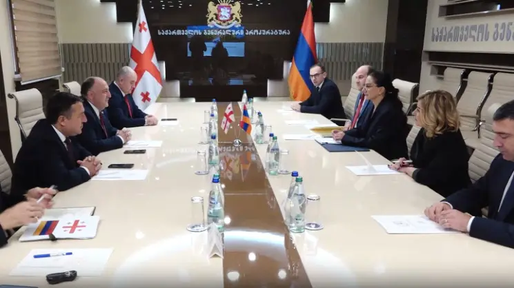 გიორგი გვარაკიძე სომხეთის გენერალურ პროკურორს შეხვდა
