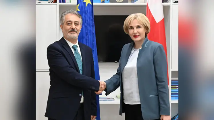 ეკა სეფაშვილი ისრაელის ელჩს შეხვდა
