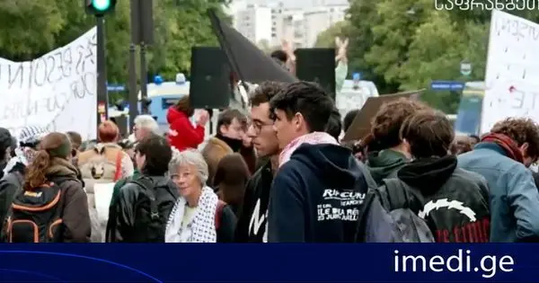 „ხალხის საჭიროებებს ყურადღებას არ აქცევენ“ - „ქრონიკის“ გადამღებ ჯგუფი საფრანგეთის დედაქალაქში მიმდინარე მოვლენების გაშუქებას განაგრძობს