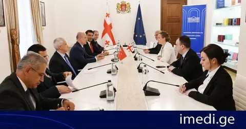 მარიამ ლაშხი, გიორგი ჩაკვეტაძე და ირაკლი ქადაგიშვილი თურქეთის უმაღლესი განათლების საბჭოს პრეზიდენტს შეხვდნენ