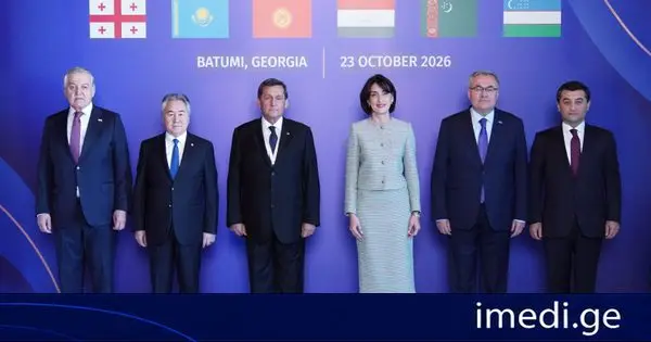 ბათუმში საქართველოსა და ცენტრალური აზიის ქვეყნების საგარეო საქმეთა მინისტრების პირველი ერთობლივი შეხვედრა გაიმართა