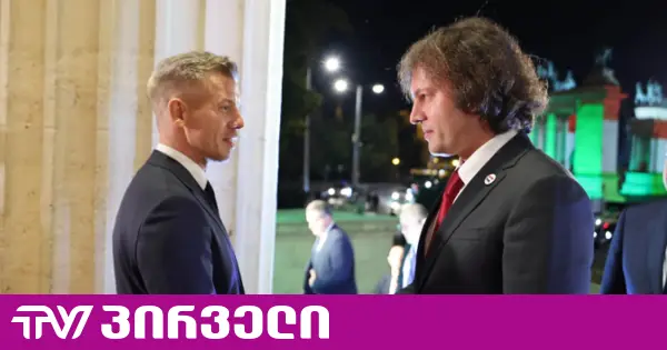ირაკლი კობახიძე პიტერ მადიარის მიერ გამართულ ოფიციალურ მიღებას დაესწრო
