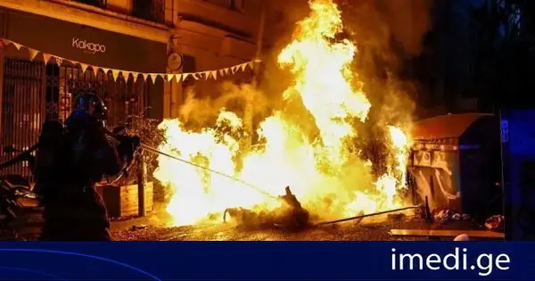 საფრანგეთში აქციებზე დაკავებულთა რაოდენობა 1300-მდე გაიზარდა