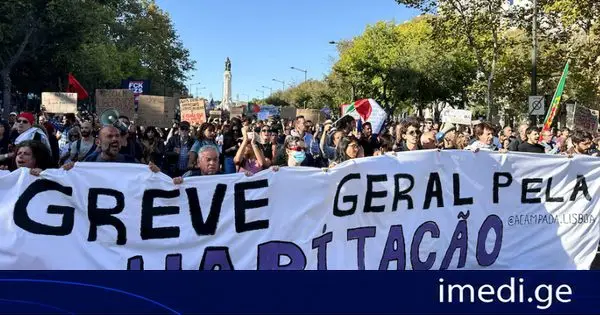 პორტუგალიაში პოლიციამ დემონსტრანტების ბანაკი დაარბია და 25 ადამიანი დააკავა