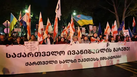 „საქართველო ივანიშვილის გარეშე!“ – ოპოზიციის ალიანსმა აქცია გამართა