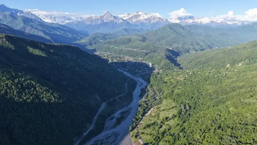 ონის შესასვლელთან გზის რეაბილიტაცია დასრულდა - მოძრაობა სრულად აღდგა