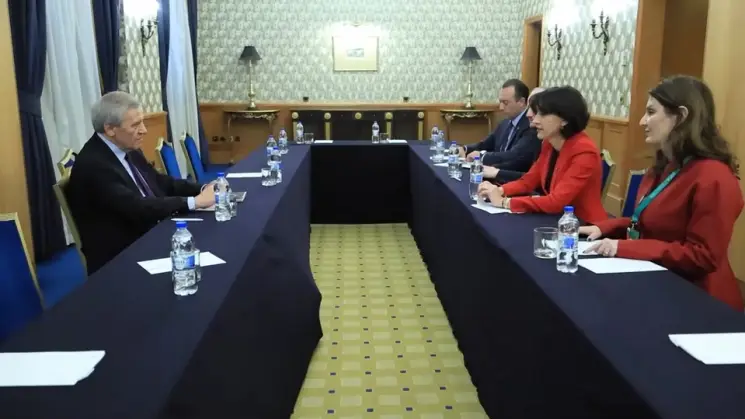 საქართველოს საგარეო საქმეთა მინისტრი მაკა ბოჭორიშვილი სოფიაში ბულგარეთის საგარეო საქმეთა მინისტრს შეხვდა