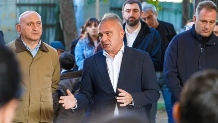 რევაზ სოხაძე გორის №11 საჯარო სკოლის მშობლებსა და პედაგოგებს შეხვდა