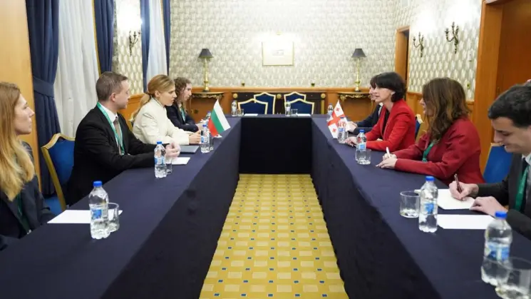 მაკა ბოჭორიშვილი ბულგარეთის რესპუბლიკის საგარეო საქმეთა მინისტრს, ველისლავა პეტროვა-ჩამოვას შეხვდა