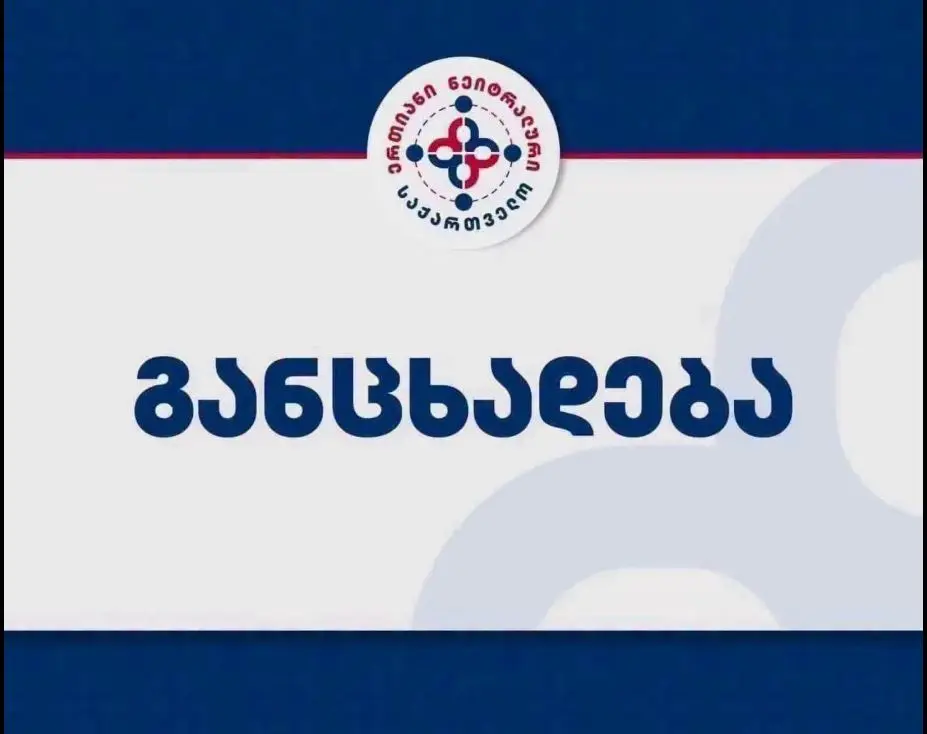 „ერთიანი ნეიტრალური საქართველო“ – პოლიტიკიდან ხუთი სუბიექტის ჩამოშორება აუცილებელი პირობაა, რათა გაჩნდნენ ახალი პარტიები და ჩამოყალიბდეს სისტემა, რომელშიც ჯანსაღი კონკურენცია იქნება შესაძლებელი