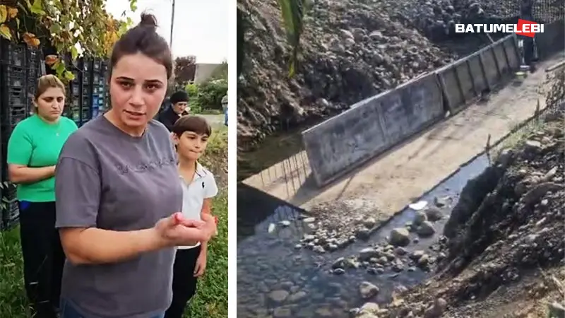 „თქვენი რეპორტაჟის შემდეგ მდინარის კალაპოტი გაგვიწმინდეს“ – მოქალაქეები დადიანის ქუჩიდან