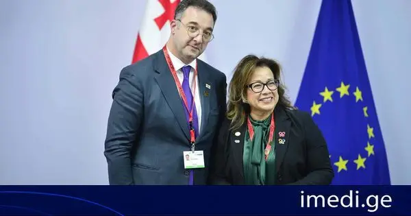 დავით სონღულაშვილი CITES-ის გენერალურ მდივანს ივონ იგუეროს შეხვდა