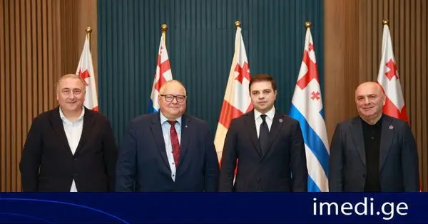 აჭარის უმაღლესი საბჭოს თავმჯდომარემ ცოტნე ანანიძემ ბრანდერბურგის ფედერალური მიწის ლანდტაგის წევრს, შტეფენ კუბიცკის უმასპინძლა