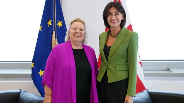მაკა ბოჭორიშვილმა საბერძნეთის რესპუბლიკის ელჩთან გამოსამშვიდობებელი შეხვედრა გამართა