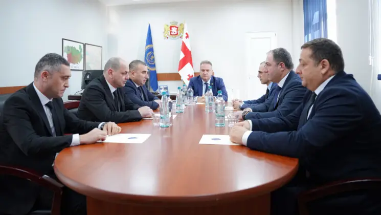 მერაბ გამყრელიძე ქვემო ქართლისა და მცხეთა-მთიანეთის რეგიონული დანაყოფების ხელმძღვანელებსა და თანამშრომლებს შეხვდა