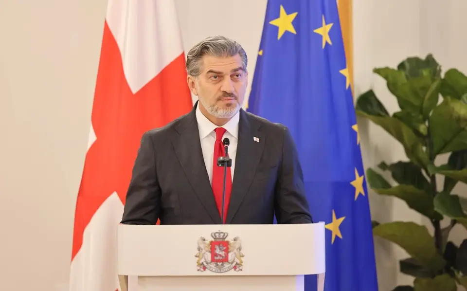 მიხეილ ყაველაშვილი საქართველოს მეცნიერებათა ეროვნული აკადემიის დაარსებიდან 85 წლის იუბილესადმი მიძღვნილ ღონისძიებას დაესწრო
