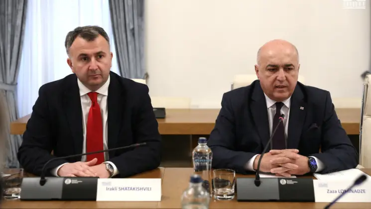 ზაზა ლომინაძე და ირაკლი შატაკიშვილი აღმოსავლეთ და ცენტრალური ევროპისა და ცენტრალური აზიის ნარკოპოლიტიკის კომისიის წარმომადგენლებს შეხვდნენ